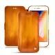Housse cuir Apple iPhone 8 Plus - Orange Patine