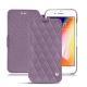 Apple iPhone 8 Plus leather case - Lilas - Couture ( Nappa - Pantone 2645U ) 