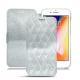 Custodia in pelle Apple iPhone 8 Plus - Platinium - Couture