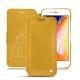 Capa em pele Apple iPhone 8 Plus - Jaune soulèu