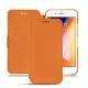 Housse cuir Apple iPhone 8 Plus - Orange PU