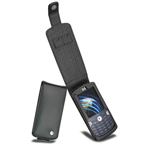 HP iPAQ Voice Messenger  leather case - Noir ( Nappa - Black ) 