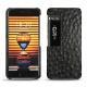 Coque cuir Meizu Pro 7 - Autruche nero