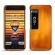 Lederschutzhülle Meizu Pro 7 - Orange Patine