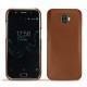 Wiko Wim leather cover - Marron ( Nappa - Pantone 1615C ) 