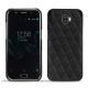Custodia in pelle Wiko Wim - Ebène - Couture ( Sleek P C12 - Black ) 