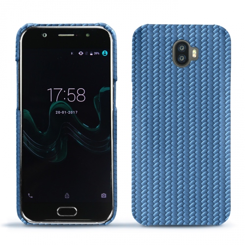 Capa em pele Wiko WimAbaca ishia ( Pantone #395775 ) 