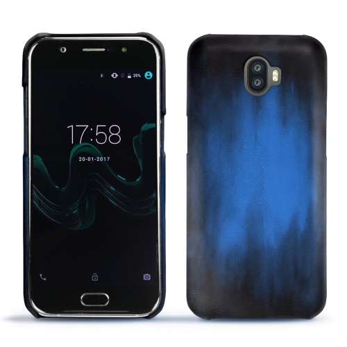 Wiko Wim leather caseBleu Patine