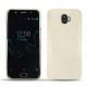Wiko Wim leather cover - Blanc escumo
