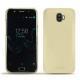 Coque cuir Wiko Wim - Beige PU