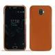 Capa em pele Wiko Wim - Orange vibrant
