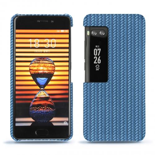 Meizu Pro 7 Plus - Habillez votre appareil mobile avec des housses, étuis, coques de luxe en cuir Abaca ishia ( Pantone #395775 ) 