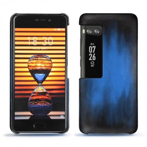レザーケース Meizu Pro 7 PlusBleu Patine