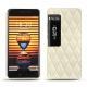 Funda de piel Meizu Pro 7 Plus - Blanc escumo - Couture