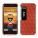 Coque cuir Meizu Pro 7 Plus - Arange clouquié - Couture