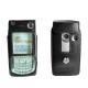 Astuccio in pelle Nokia 6680  - Noir ( Nappa - Black ) 