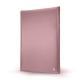 Notizzettel-Spender DIN A4 - Griffe 1 - Rose ( Nappa - Pantone 2365C ) 