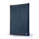 Case for an A4 size note pad - Griffe 1 - Jean vintage ( Roughtcut - Pantone 285U  ) 