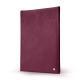 Case for an A4 size note pad - Griffe 1 - Prune vintage ( Pantone 512C ) 