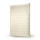 Porte Bloc Note - A4 - Griffe 1 - Blanc - Couture ( Bologna - White ) 