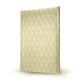 Porta block notes  - A4 - Griffe 1 - Beige - Couture ( Nappa - Pantone 7502C ) 