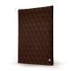 Case for an A4 size note pad - Griffe 1 - Châtaigne - Couture ( Pantone 476C ) 