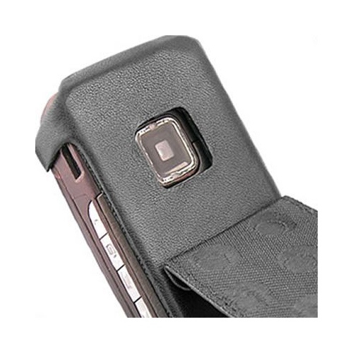                                                         Capa em pele Nokia E65 
                                                      