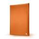 Funda para menús de servicio de habitación A5 - Griffe 1 - Orange ( Nappa - Pantone 1495U ) 