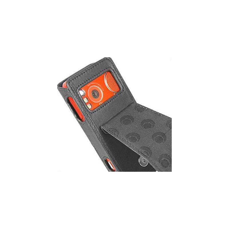 Custodia in pelle Sony Ericsson W610 