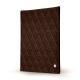 Case for an A5 size note pad - Griffe 1 - Châtaigne - Couture ( Pantone 476C ) 