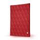 Porte Bloc Note - A5 - Griffe 1 - Rouge troupelenc - Couture