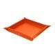 Leather tidy - L - Orange fluo