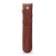 Leather pen case - Passion vintage ( Glutton - Red ) 