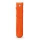 Étui cuir pour un stylo - Orange fluo