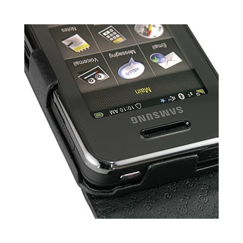 Samsung Instinct M800  leather case