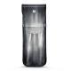 Leather case for 2 pens - Gris Patine