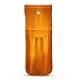 Custodia cuoio per due penne - Orange Patine