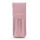 Custodia cuoio per due penne - Rose PU