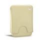 革製名刺入れ - 20 枚 - Beige ( Nappa - Pantone 7502C ) 