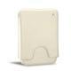 Bolsa em pele para cartões de visita - 20 cartões - Blanc (  Nappa - White ) 