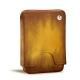 Leather case for business  cards - 20 cards - Doré Patine