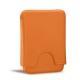 Leather case for business  cards - 20 cards - Orange PU