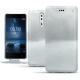 Housse cuir Nokia 8 - Platinium ( Pantone 877C ) 