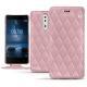 Capa em pele Nokia 8 - Rose - Couture ( Nappa - Pantone 2365C ) 