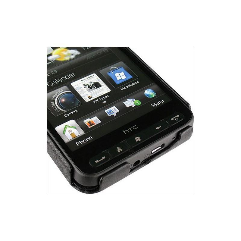 Housse cuir HTC Leo - HTC Touch HD2 