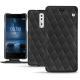 Funda de piel Nokia 8 - Noir - Couture ( Nappa - Black ) 