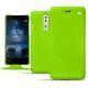 Housse cuir Nokia 8 - Vert fluo