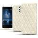 Lederschutzhülle Nokia 8 - Blanc escumo - Couture