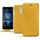 硬质真皮保护套 Nokia 8 - Jaune soulèu