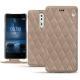 Custodia in pelle Nokia 8 - Taupe vintage - Couture
